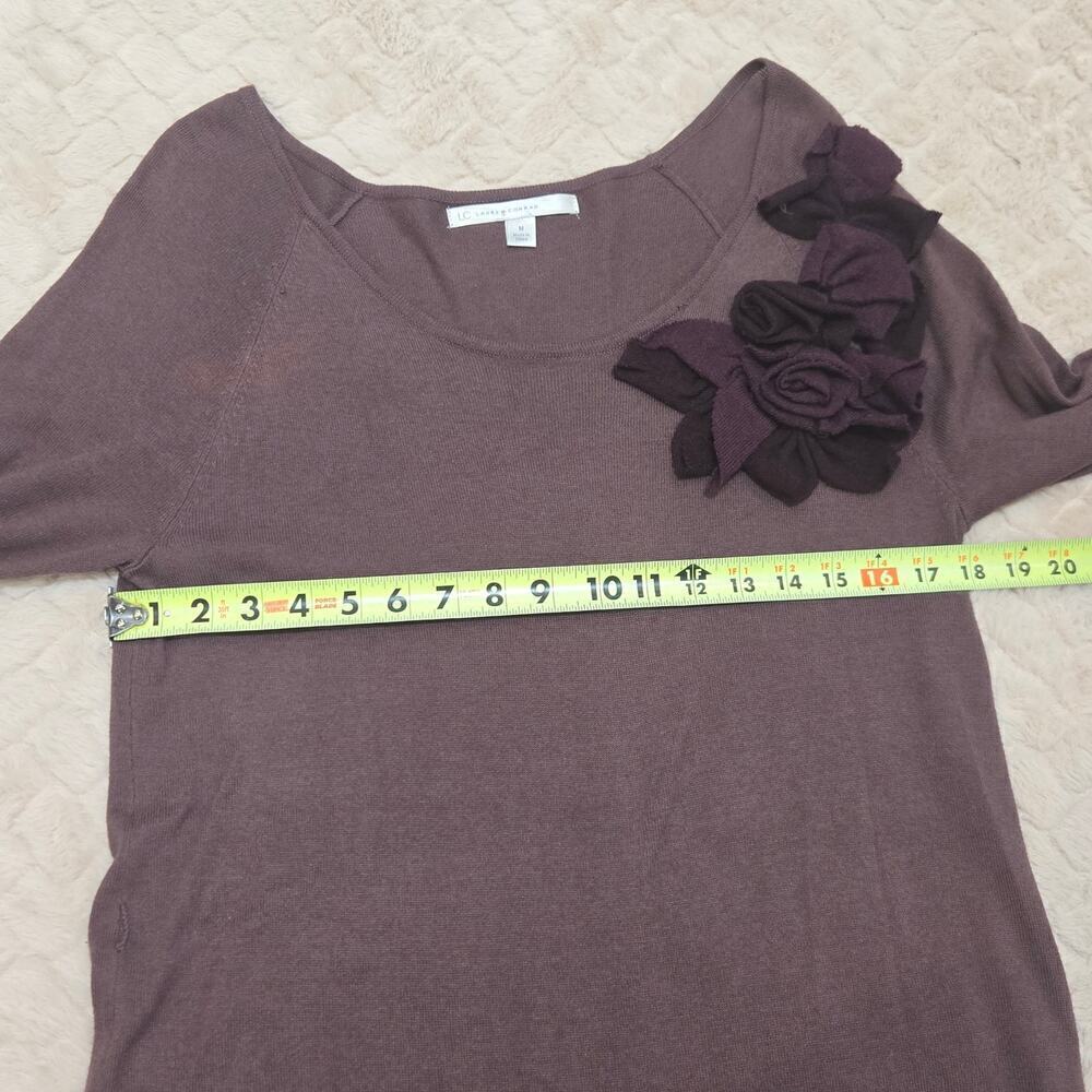 LC Lauren Conrad Huckleberry Plum Purple Dress, Size Medium - Picture 3 of 9